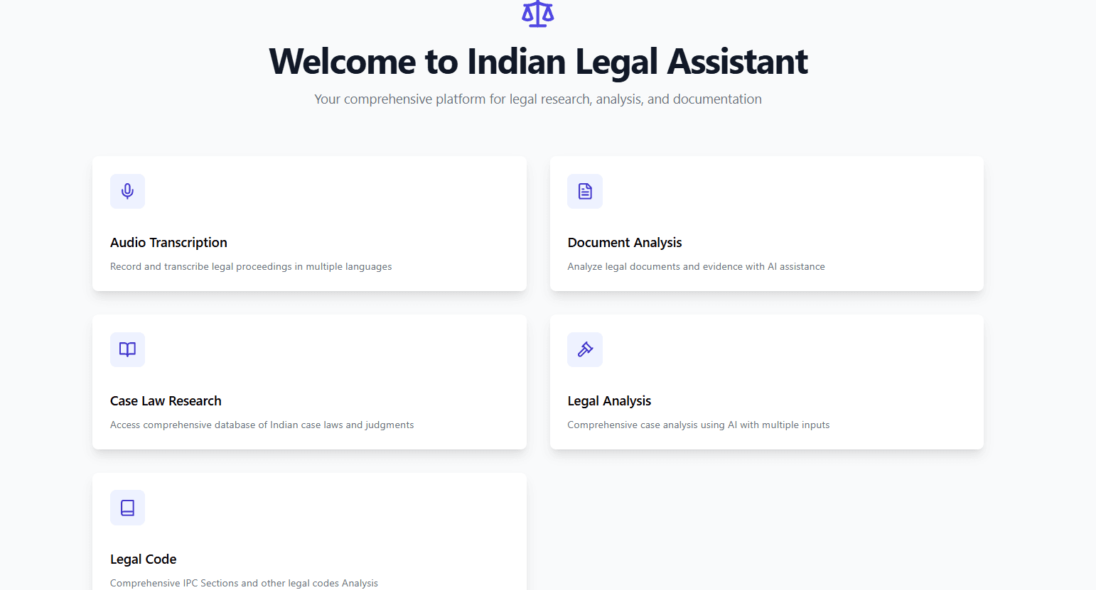 Indian Legal Assistant